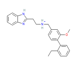 2D structure of the orthosteric ligand