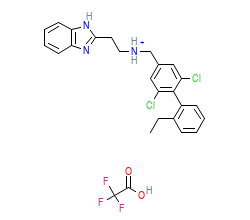 2D structure of the orthosteric ligand