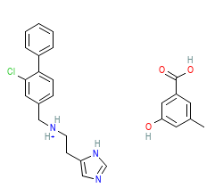 2D structure of the orthosteric ligand