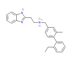 2D structure of the orthosteric ligand