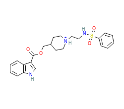 2D structure of the allostericligand