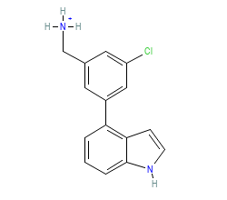 2D structure of the allostericligand