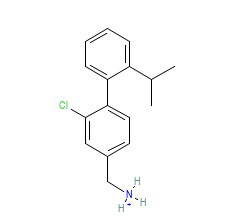 2D structure of the allostericligand