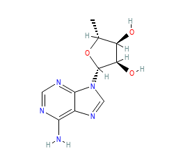 2D structure of the orthosteric ligand