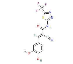 2D structure of the orthosteric ligand