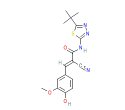 2D structure of the orthosteric ligand