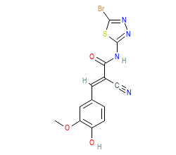 2D structure of the orthosteric ligand
