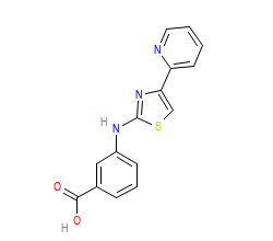 2D structure of the orthosteric ligand