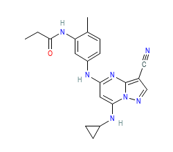 2D structure of the orthosteric ligand
