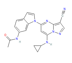 2D structure of the orthosteric ligand