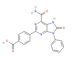 2D structure of the orthosteric ligand