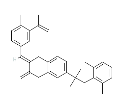 2D structure of the orthosteric ligand
