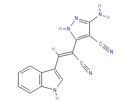 2D structure of the orthosteric ligand