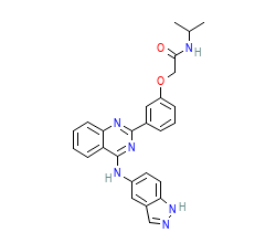 2D structure of the orthosteric ligand