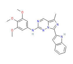 2D structure of the orthosteric ligand