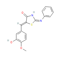 2D structure of the orthosteric ligand