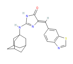 2D structure of the orthosteric ligand