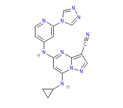 2D structure of the orthosteric ligand