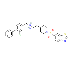 2D structure of the orthosteric ligand