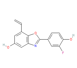 2D structure of the orthosteric ligand