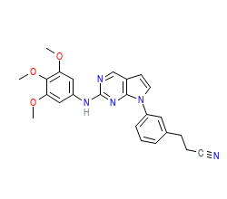 2D structure of the orthosteric ligand