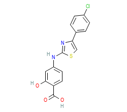 2D structure of the orthosteric ligand