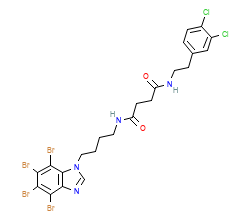 2D structure of the orthosteric ligand