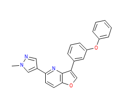 2D structure of the orthosteric ligand