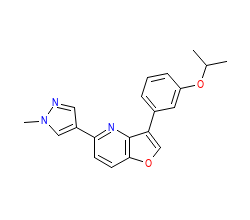 2D structure of the orthosteric ligand
