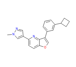 2D structure of the orthosteric ligand