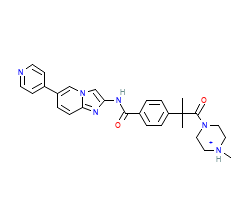2D structure of the orthosteric ligand