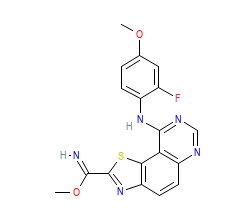 2D structure of the orthosteric ligand