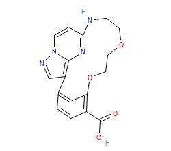 2D structure of the orthosteric ligand