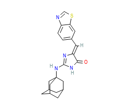 2D structure of the orthosteric ligand