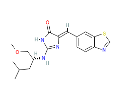 2D structure of the orthosteric ligand