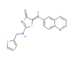 2D structure of the orthosteric ligand