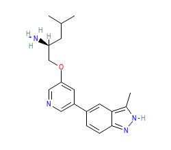 2D structure of the orthosteric ligand