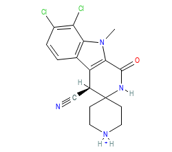 2D structure of the orthosteric ligand