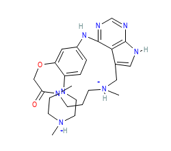 2D structure of the orthosteric ligand