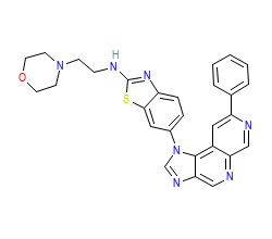 2D structure of the orthosteric ligand