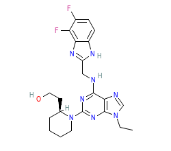 2D structure of the orthosteric ligand