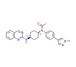 2D structure of the orthosteric ligand