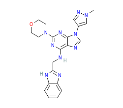2D structure of the orthosteric ligand