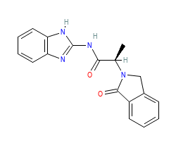 2D structure of the orthosteric ligand