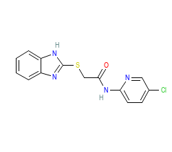 2D structure of the orthosteric ligand