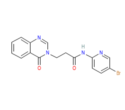 2D structure of the orthosteric ligand