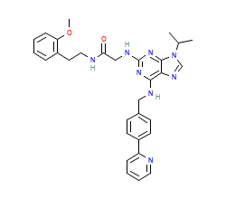 2D structure of the orthosteric ligand
