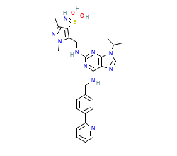 2D structure of the orthosteric ligand