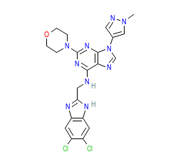 2D structure of the orthosteric ligand