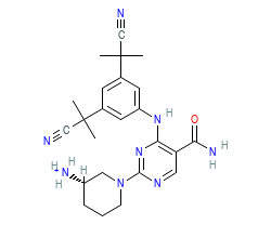 2D structure of the orthosteric ligand